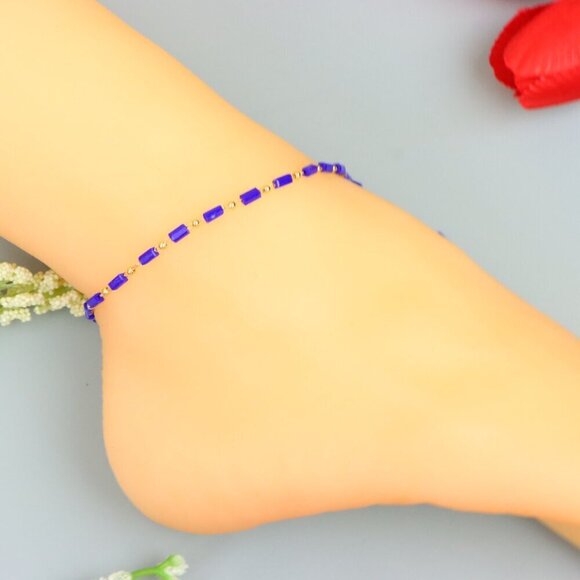 "Handmade Anklet – A Stylish Choice for Women, Thoughtful Gift Idea, EVCH1316 - Picture 4 of 9